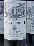 1999 Chateau de La Dauphine - Fronsac - 6 Flessen (0.75