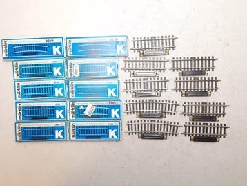 Märklin H0 - 2229/2239/2299 - Voie ferrée pour trains, Hobby en Vrije tijd, Nieuw