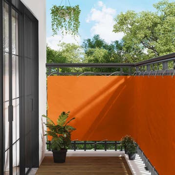 vidaXL Balkonscherm 110 x 500 cm Oxford Stof Rechthoekig, Verzenden, Nieuw
