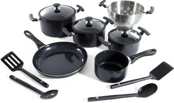 BK Vivid Keramische Antiaanbak Pannenset 13-delig - Ø16-28cm, Verzenden, Nieuw
