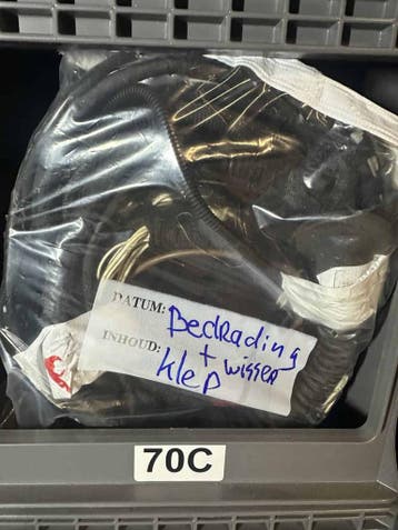 Bedrading achterklep plus ruitenwissermotor Volkswagen Tr..., Auto-onderdelen, Gebruikt, Achterklep, Volkswagen, Ophalen of Verzenden