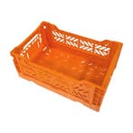 Vouwkrat 270x170x105 mm kunststof nieuw Oranje, Ophalen of Verzenden, Nieuw