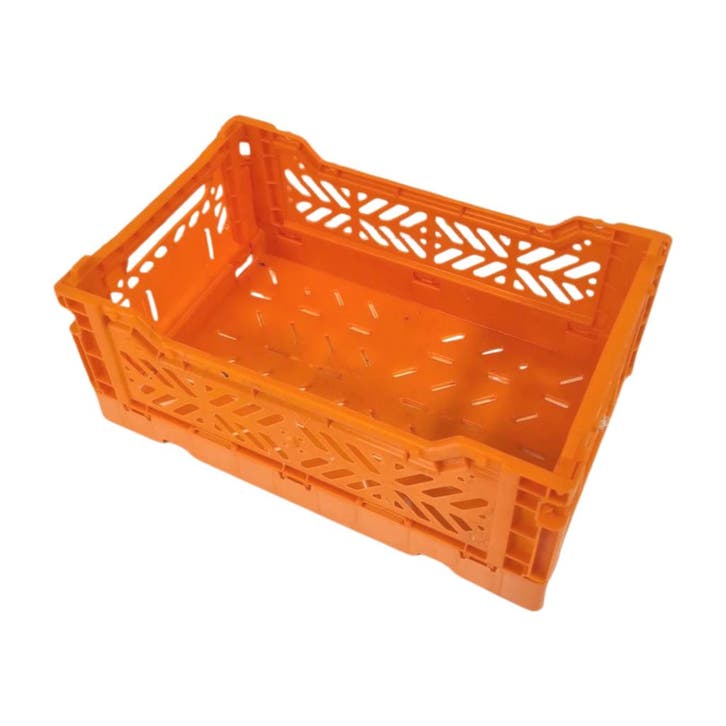 Vouwkrat 270x170x105 mm kunststof nieuw Oranje, Bricolage & Construction, Casiers & Boîtes, Enlèvement ou Envoi