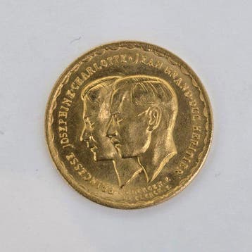 Luxembourg. 20 Francs 1953