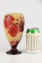 Emile Gallé, Établissements Gallé - Vase - Verre, Antiek en Kunst