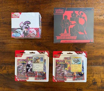 Pokémon - 4 Complete set - Scarlet & Violet - Destined, Nieuw