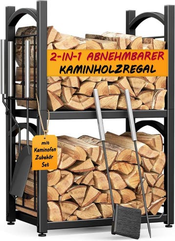 Haardhoutrek 2-in-1 stapelbaar: Retour deal, weg is weg!, Verzenden, Overige soorten, Nieuw, Vrijstaand