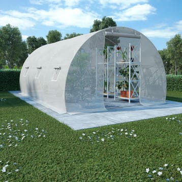 vidaXL Kas 13,5 m² 450x300x200 cm, Verzenden