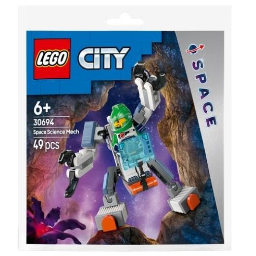 LEGO City - Ruimtewetenschapsmecha - 30694 - Paperbag, Verzamelen, Overige Verzamelen, Verzenden