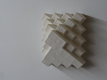 Hans Meeuwsen - Reliëf, 2026 - 92 wit minimalistisch