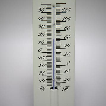 Emaille thermometer bloemen motief, Verzamelen, Merken en Reclamevoorwerpen, Verzenden, Nieuw