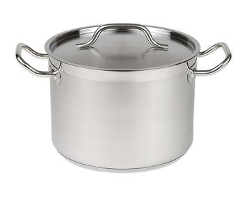 Kookpan | RVS | 16L | Div. Warmtebronnen | Incl. Deksel |, Verzenden