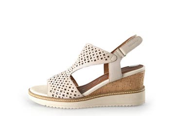 Tamaris Sandalen in maat 39 Beige, Kleding | Dames, Tamaris, Verzenden, Beige, Sandalen of Muiltjes