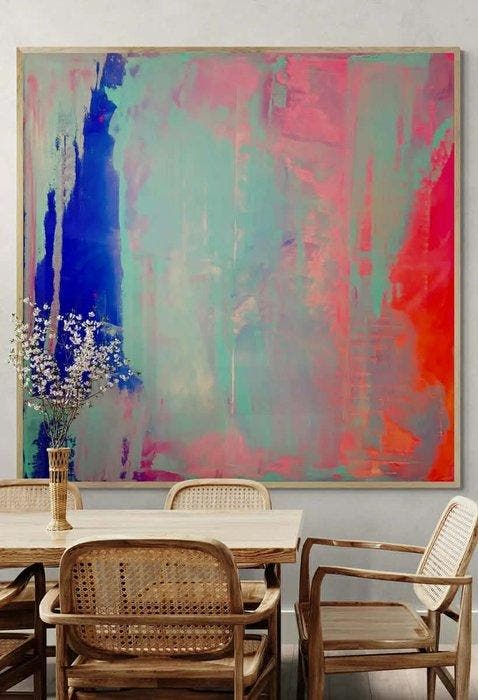 Giogia fl - Mr. Radiant -XXL -, Antiquités & Art, Art | Peinture | Moderne