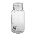 Drankendispenser | Glas | 3.6L | Klemdeksel |, Zakelijke goederen, Verzenden, Nieuw in verpakking