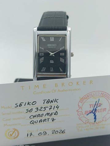 Seiko - Tank - Zonder minimumprijs - Heren - 1990-1999