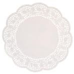 Witte Placemat Papier 30cm 12st, Verzenden, Nieuw