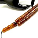 Tesbih gebedssnoer met rozenkrans kralen, barrelvormig, 35.9