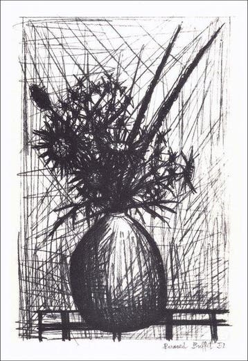 Bernard Buffet (1928-1999) - 11 lithographies, Antiquités & Art