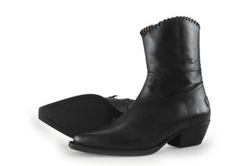 Shabbies Amsterdam Cowboy laarzen in maat 39 Zwart, Shabbies Amsterdam, Verzenden, Zwart, Zo goed als nieuw