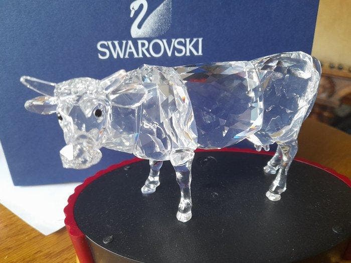 Swarovski - Beeldje - Cow - 905775 - Box + Certificate -, Antiquités & Art, Curiosités & Brocante