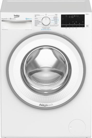 Beko B5WT594189W2 - Wasmachine - 9 kg - 1400 tpm - AquaTech, Ophalen of Verzenden