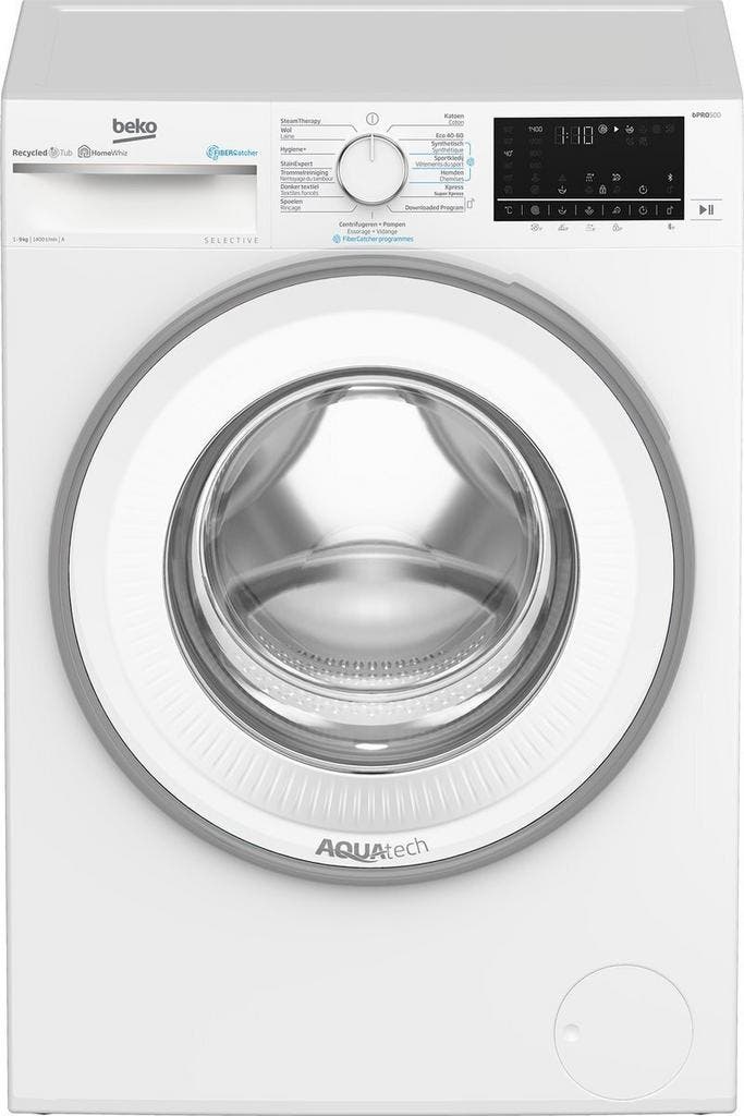 Beko B5WT594189W2 - Wasmachine - 9 kg - 1400 tpm - AquaTech, Electroménager, Lave-linge, Enlèvement ou Envoi