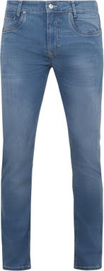 MAC Jeans Arne Pipe Lichtblauw maat Maat 52/54 (L) Heren, Maat 52/54 (L), MAC, Nieuw, Verzenden