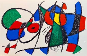 Joan Miro (1893-1983) - Konvolut: 4x Original Lithographie
