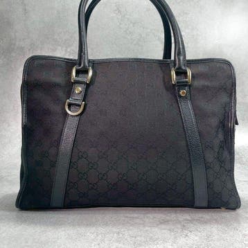 Gucci - GG Pattern Gold Hardware - Sac fourre-tout