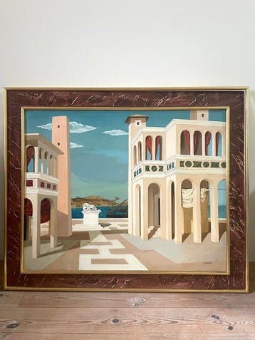 Georges Tautel (1913-1992) - Chateaux au bord de la mer