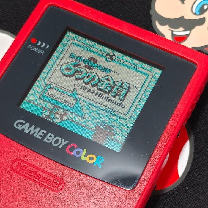 Nintendo - Gameboy Color - Nintendo Game Boy Color (GBC) Red, Games en Spelcomputers, Spelcomputers | Overige Accessoires