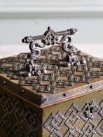Boîte à bijoux - Soie, Cuivre, Antiquités & Art
