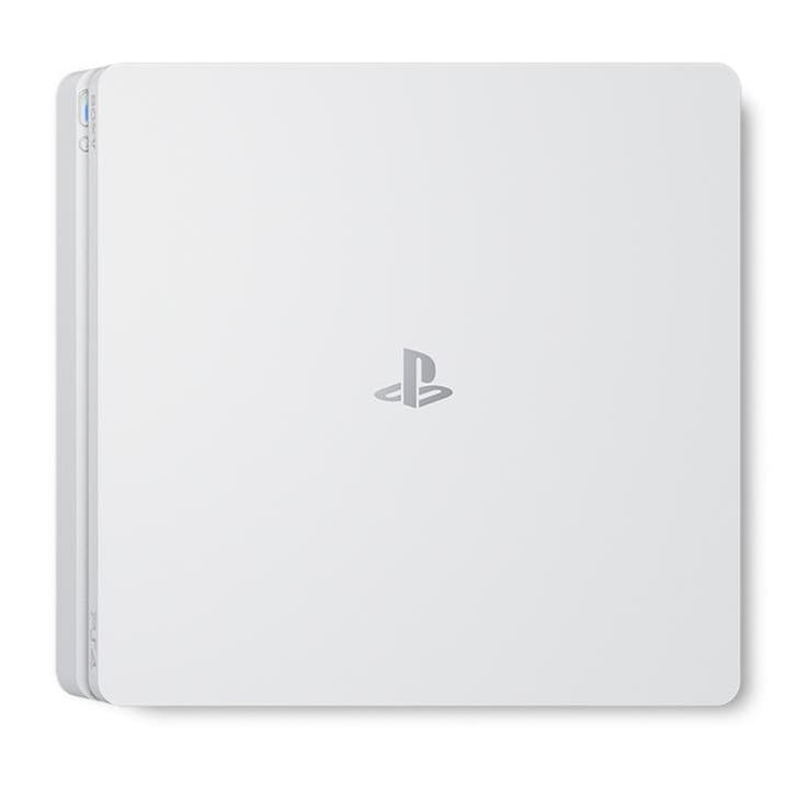 Playstation 4 Slim 500GB Glacier White (PS4 Spelcomputers), Games en Spelcomputers, Spelcomputers | Sony PlayStation 4, Zo goed als nieuw