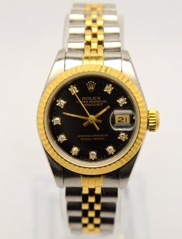 Rolex - Lady Datejust 26 mm - Diamond Dial - Zonder