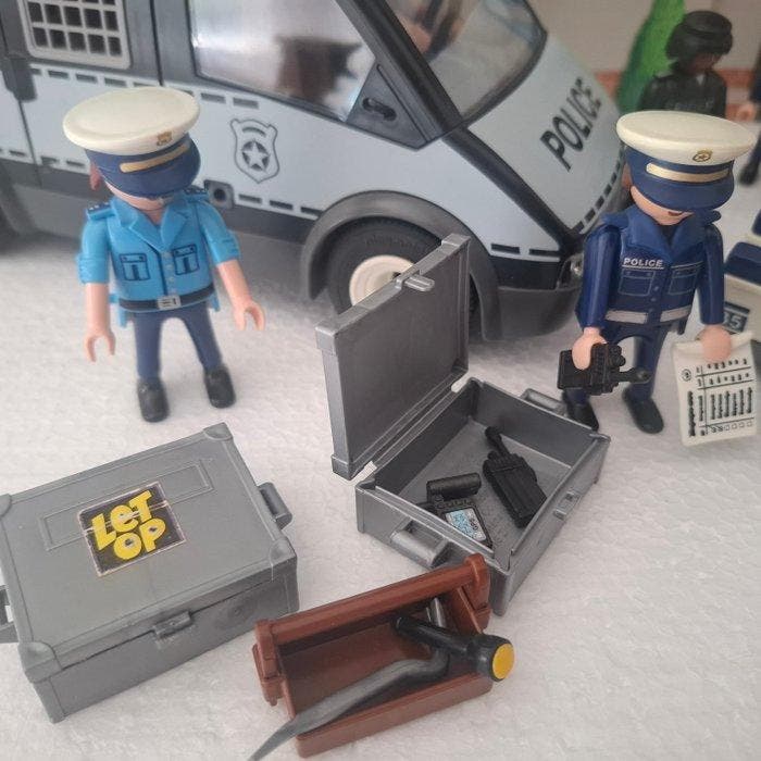 Playmobil - Speelgoed Playmobil take along politie buro met, Antiek en Kunst, Antiek | Overige Antiek