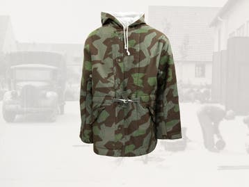 Replica Duitse ww2 Wendejacke, reversible winter parka, Verzamelen, Ophalen of Verzenden, Landmacht, Kleding of Schoenen