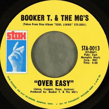 Booker T &amp; The MGs - Over Easy / Hang Em High, Verzenden