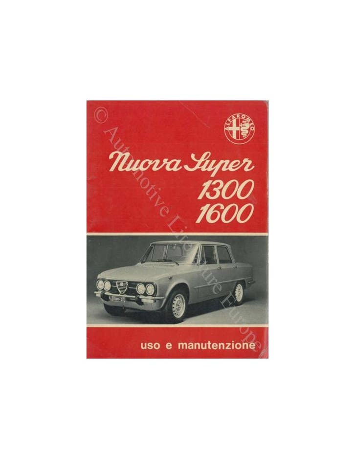 1976 ALFA ROMEO GIULIA NUOVA SUPER INSTRUCTIEBOEKJE, Autos : Divers, Modes d'emploi & Notices d'utilisation