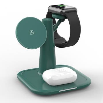 DrPhone Legend13 - 3 In 1 - 15W Magnetisch Draadloze Dock –, Verzenden