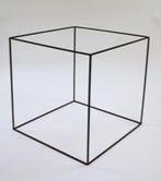 Metalen frame Zwaar Kubus 30x30 cm, Maison & Meubles