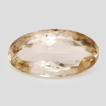 Zonder minimumprijs - 1 pcs Oranje Topaas - 73.79 ct -