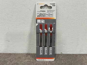 Veiling - 7x Bosch decoupeerzaagblad T102BF 3-pack, Nieuw