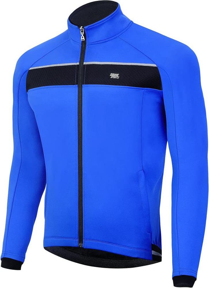 Souke Fietsjack Blauw -29% | Retour deal, weg is weg!, Fietsen en Brommers, Fietsaccessoires | Fietskleding, Heren, Nieuw, Bovenkleding