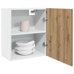 vidaXL Bovenkast Lyon 50x31x60 cm bewerkt hout artisanaal, Verzenden, Nieuw