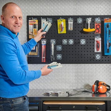 Datona Basis set haken voor gereedschapsbord - 15 cm -, Ophalen of Verzenden, Nieuw