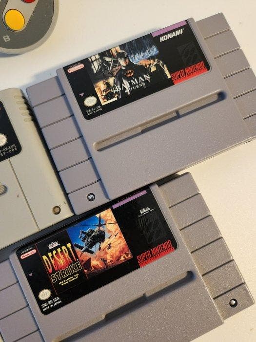 Nintendo - Snes - Snes & 2 Controllers & Lot of games -, Games en Spelcomputers, Spelcomputers | Overige Accessoires
