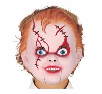 Halloween Masker Chuckey Kind, Verzenden