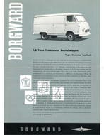 1957 BORGWARD BESTELWAGEN BROCHURE NEDERLANDS, Ophalen of Verzenden