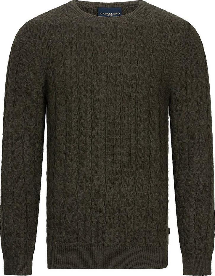 Cavallaro Orvieto Trui Donkergroen maat Maat 48/50 (M) Heren, Vêtements | Hommes, Pulls & Vestes, Envoi